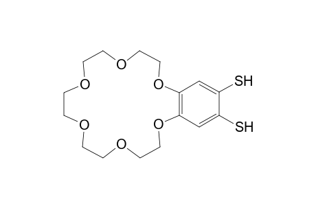 2,3,5,6,8,9,11,12,14,15-decahydro-1,4,7,10,13-benzopentaoxacyclopentadecine-18,19-dithiol