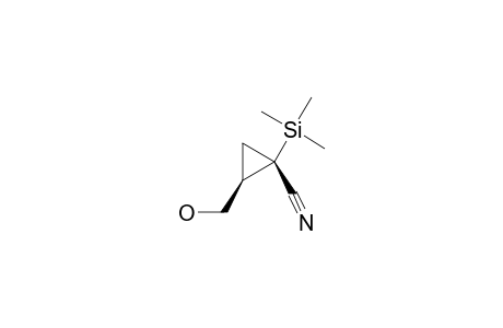 (1S,2R)-2-methylol-1-trimethylsilyl-cyclopropane-1-carbonitrile