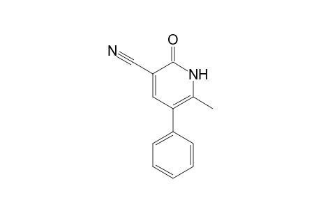 3-Pyridinecarbonitrile, 1,2-dihydro-6-methyl-2-oxo-5-phenyl