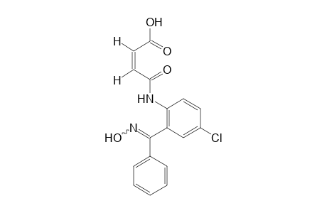 2'-benzoyl-4'-chloromaleanilic acid, 2'-oxime