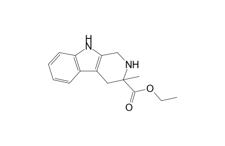 3-Methyl-1,2,3,4-tetrahydro-.beta.-carboline-3-carboxylic acid ethyl ester
