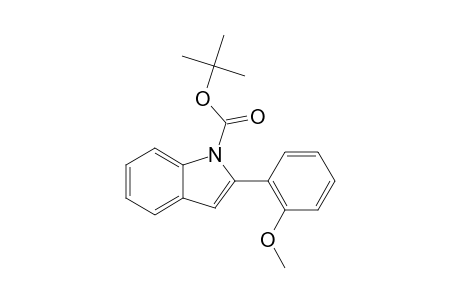 2-(2'-METHOXYPHENYL)-INDOLE-1-CARBOXYLIC-ACID-TERT.-BUTYLESTER