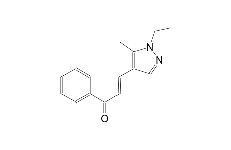 (2E)-3-(1-ethyl-5-methyl-1H-pyrazol-4-yl)-1-phenyl-2-propen-1-one