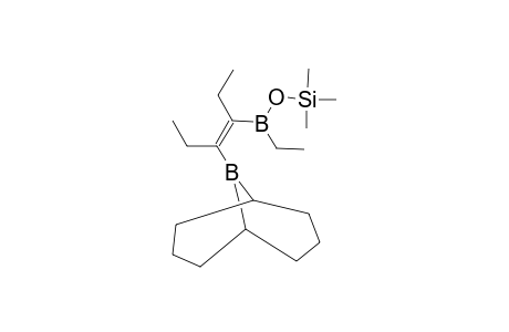 3-(1,5-CYCLOOCTANDIYLBORYL)-4-[ETHYL-(TRIMETHYLSILYLOXY)-BORYL]-CIS-3-HEXENE