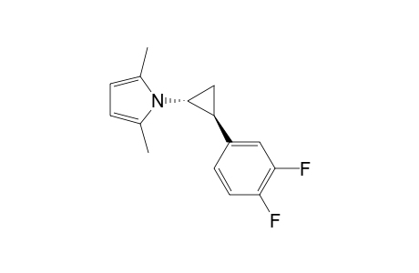 1-((1R,2S)-2-(3,4-Difluorophenyl)cyclopropyl)-2,5-dimethyl-1H-pyrrole