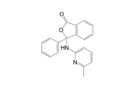 3-[(6-Methyl-2-pyridinyl)amino]-3-phenyl-2-benzofuran-1(3H)-one