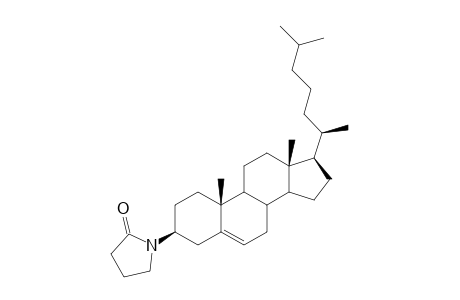2-Pyrrolidinone, 1-[(3.beta.)-cholest-5-en-3-yl]-