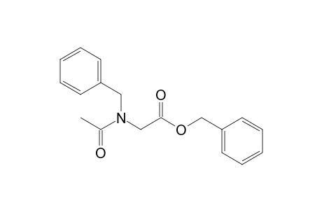 Benzyl 2-(N-Acetyl-N-benzyl)aminoethanoate