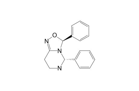 (3S,5R)-3,5-di(phenyl)-5,6,7,8-tetrahydro-3H-[1,2,4]oxadiazolo[3,4-f]pyrimidine