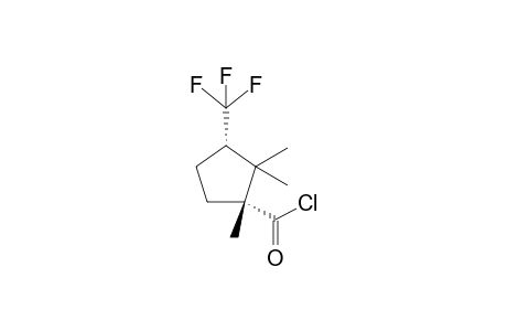 (1R,3S)-1,2,2-trimethyl-3-(trifluoromethyl)cyclopentanecarbonyl chloride