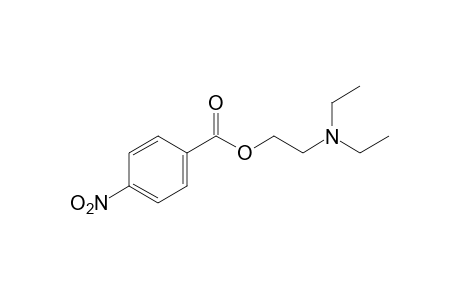 p-nitrobenzoic acid, 2-(diethylamino)ethyl ester