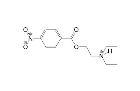N,N-diethyl-2-[(4-nitrobenzoyl)oxy]ethanaminium