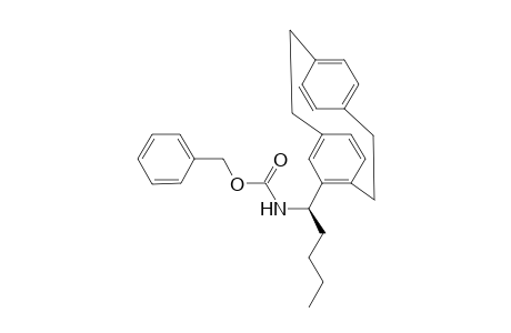 Benzyl (Rp,R)-[1-([2.2]paracyclophane-4'-yl)pentyl]carbamate