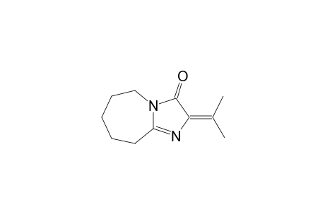 2-Isopropylidene-2,5,6,7,8,9-hexahydro-imidazo[1,2-a]azepine-3-one