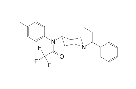 N-4-Methylphenyl-N-[1-(1-phenylpropyl)piperidin-4-yl]trifluoroacetamide