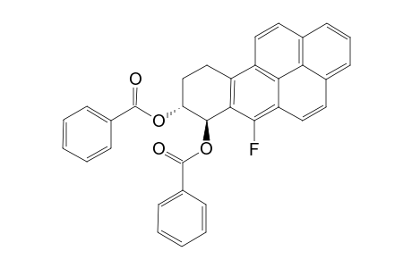 TRANS-7,8-DIBENZOYLOXY-6-FLUORO-7,8,9,10-TETRAHYDROBENZO-[A]-PYRENE