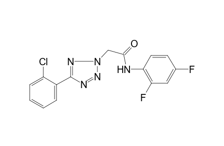 Acetamide, 2-[5-(2-chlorophenyl)-2H-tetrazol-2-yl]-N-(2,4-difluorophenyl)-