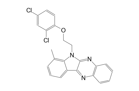 6-[2-(2,4-dichlorophenoxy)ethyl]-7-methyl-6H-indolo[2,3-b]quinoxaline