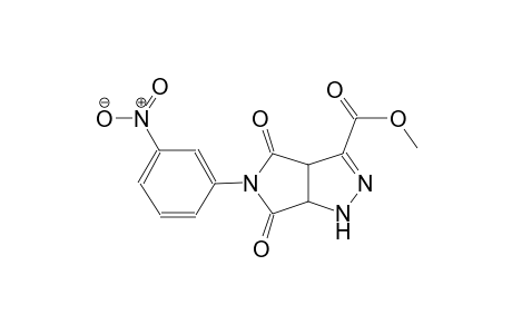 methyl 5-(3-nitrophenyl)-4,6-dioxo-1,3a,4,5,6,6a-hexahydropyrrolo[3,4-c]pyrazole-3-carboxylate