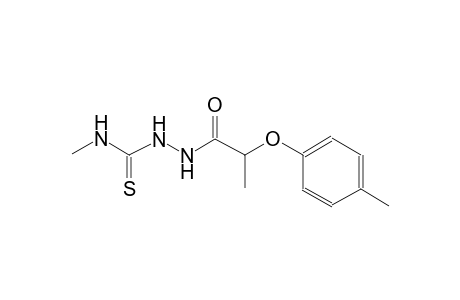 N-methyl-2-[2-(4-methylphenoxy)propanoyl]hydrazinecarbothioamide