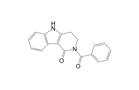 2-Benzoyl-2,3,4,5-tetrahydro-pyrido[4,3-b]indol-1-one