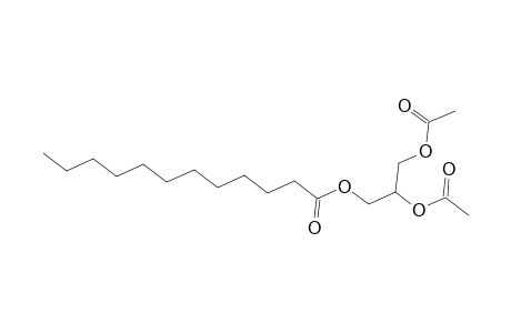 Dodecanoic acid, 2,3-bis(acetyloxy)propyl ester