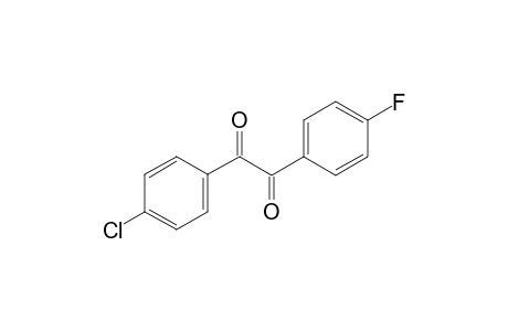 1-(4-Chlorophenyl)-2-(4-fluorophenyl)ethane-1,2-dione