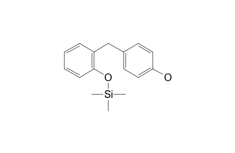 2-(4-Hydroxybenzyl)phenol, tms derivative, isomer 2