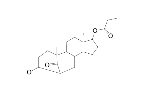 3,6-CYCLO-4-NOR-3,5-SECOANDROSTANE-3.BETA.,17.BETA.-DIOL-5-ONE(17.BETA.-PROPIONATE)