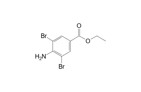 4-amino-3,5-dibromobenzoic acid, ethyl ester