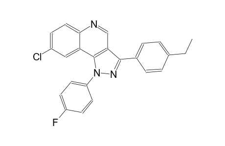 8-chloro-3-(4-ethylphenyl)-1-(4-fluorophenyl)-1H-pyrazolo[4,3-c]quinoline