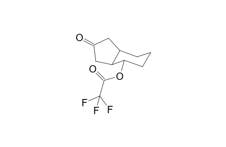 2-Oxooctahydroindan-4-yl trifluoroacetate