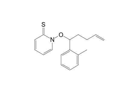 1-[1'-(2''-Methylphenyl)-4'-pentenyloxy]pyridine-2(1H)-thione