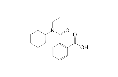 2-{[Cyclohexy(ethyl)amino]carbonyl}benzoic acid