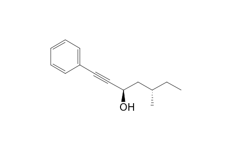 (3R,5S)-5-methyl-1-phenylhept-1-yn-3-ol