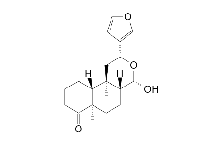 (2R,7R,10R,11S,13R)-13-(3-Furyl)-1,7-dimethyl-12-oxatricyclo[8.4.0.0(2,7)]tetradecane-6-one