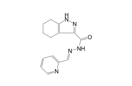 1H-indazole-3-carboxylic acid, 4,5,6,7-tetrahydro-, 2-[(E)-2-pyridinylmethylidene]hydrazide