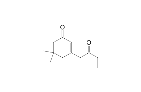 2-Cyclohexen-1-one, 5,5-dimethyl-3-(2-oxobutyl)-