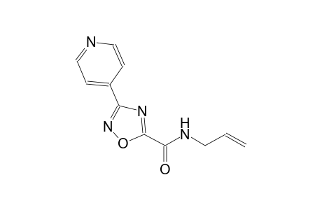 1,2,4-oxadiazole-5-carboxamide, N-(2-propenyl)-3-(4-pyridinyl)-