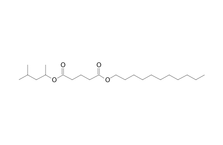 Glutaric acid, 4-methylpent-2-yl undecyl ester