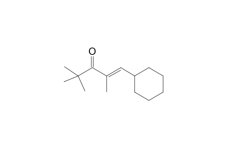 (E)-1-Cyclohexyl-2,4,4-trimethylpent-1-en-3-one