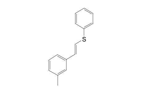 (E)-(3-methylstyryl)(phenyl)sulfane