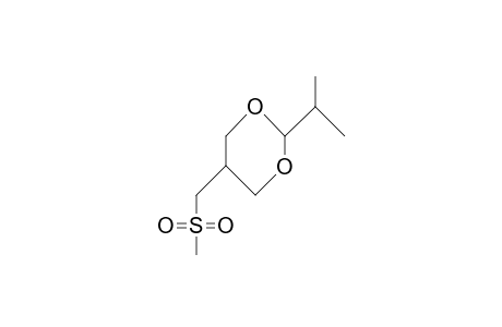 cis-2-ISOPROPYL-5-[(METHYLSULFONYL)METHYL]-m-DIOXANE
