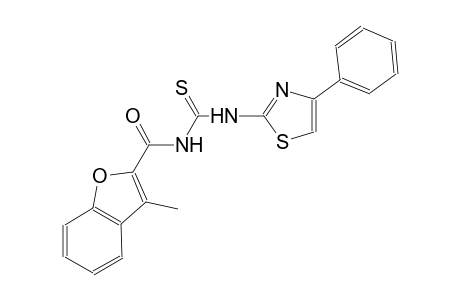 thiourea, N-[(3-methyl-2-benzofuranyl)carbonyl]-N'-(4-phenyl-2-thiazolyl)-