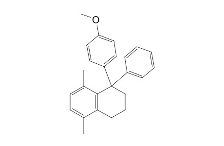 1-(4-Methoxyphenyl)-5,8-dimethyl-1-phenyl-tetralin