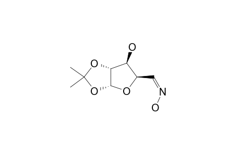 SYN-1,2-O-ISOPROPYLIDENE-ALPHA-D-XYLOPENTADIALDO-1,4-FURANOSE-OXIME