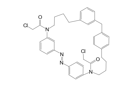 5,20-bis(Chloroacetyl)-5,12,13,20-tetraaza[5.2.5.1.](1,3)(1,3)(1,4)(1,4)-cyclophan-12-ene