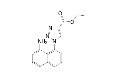 Ethyl 1-(8-amino-1-naphthyl)-1,2,3-triazole-4-carboxylate