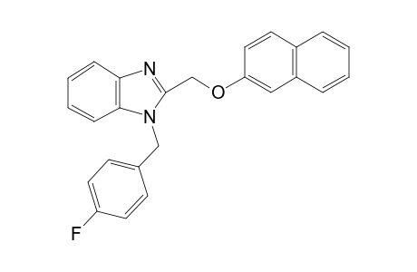 1-(4-fluorobenzyl)-2-(2-naphthoxymethyl)benzimidazole