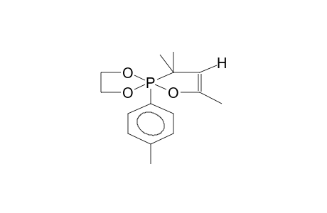 2-PARA-METHYLPHENYL-2,2-(1,2-ETHYLENEDIOXY)-3,3,5-TRIMETHYL-1,2-OXAPHOSPHOL-4-ENE
